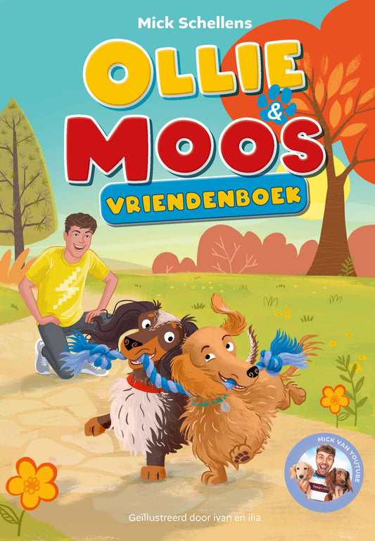 Ollie & Moos vriendenboek (gesigneerd)