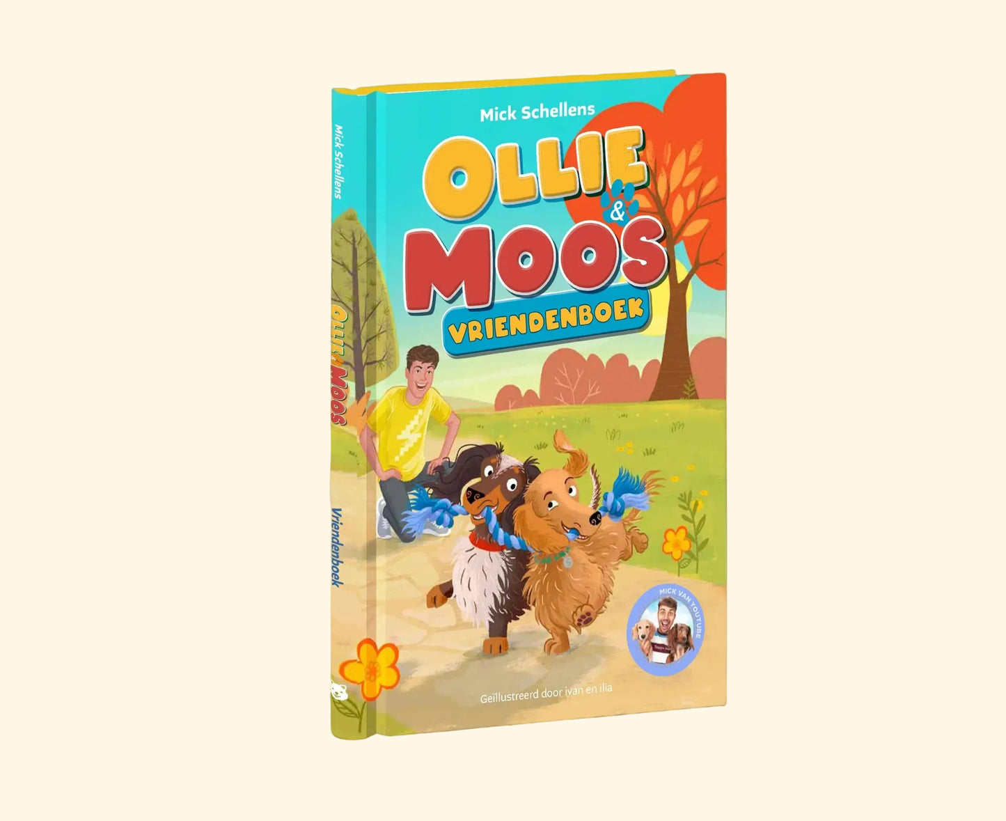 Ollie & Moos vriendenboek (gesigneerd)