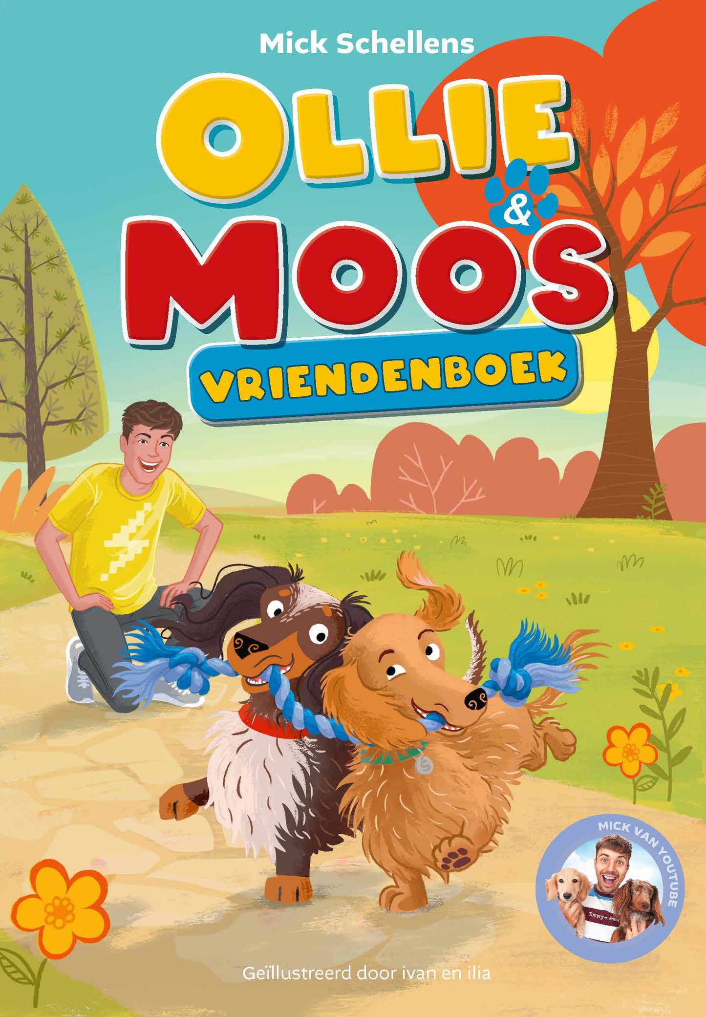 Ollie & Moos vriendenboek (gesigneerd)